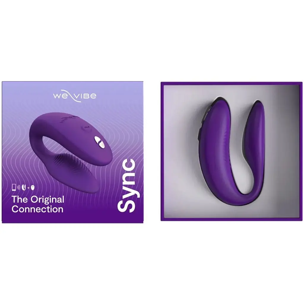 Смарт-вібратор для пар We-Vibe Sync 2 Purple - фото 7