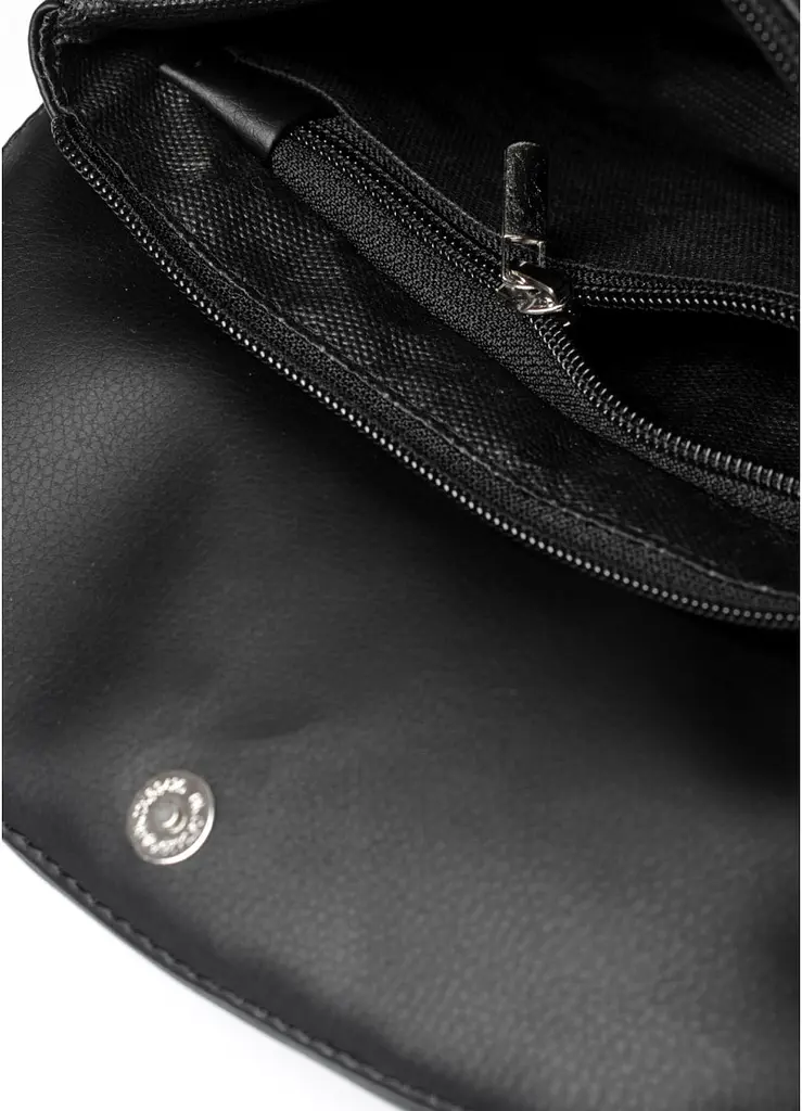 Сумка жіноча Sambag Rose чорна 20 х 24 х 7 см (94200001) - фото 8