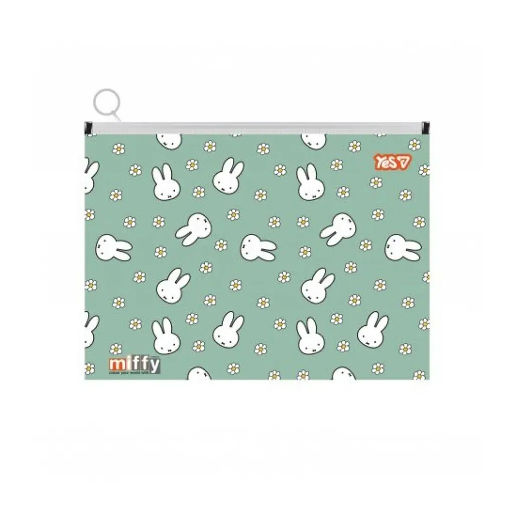 Папка-конверт Yes А4 на блискавці "Miffy"