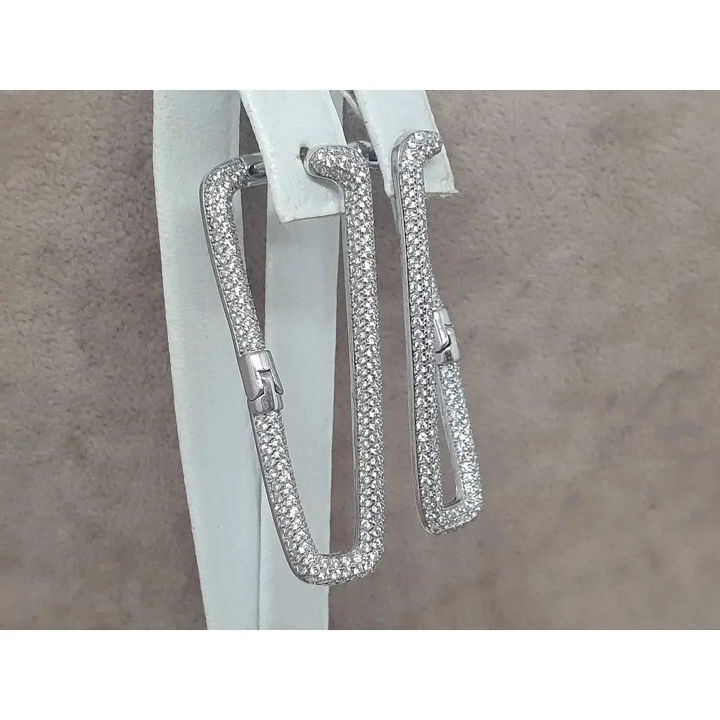 Серебряные серьги Silvex 925 с фианитами. С2Ф/1428 - фото 3