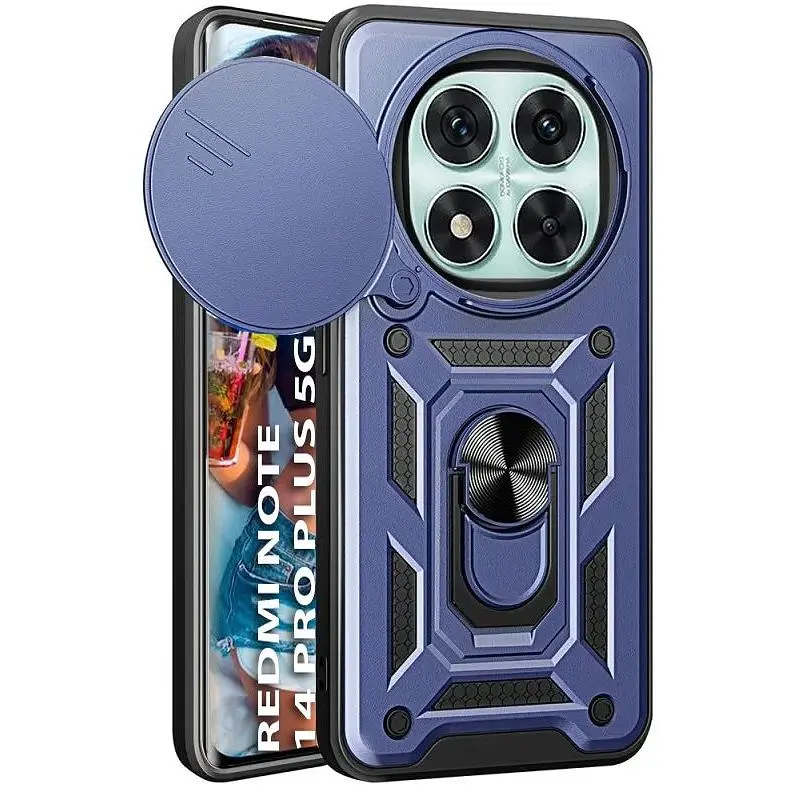 Чехол для мобильного телефона BeCover Military Xiaomi Redmi Note 14 Pro Plus 5G Blue (713174) - фото 1