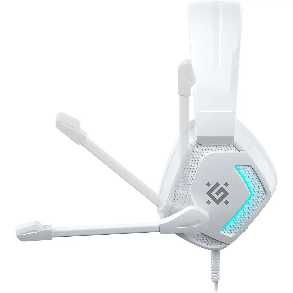 Игровые наушники Defender Espanto RGB USB White (62470) [160239] - фото 8