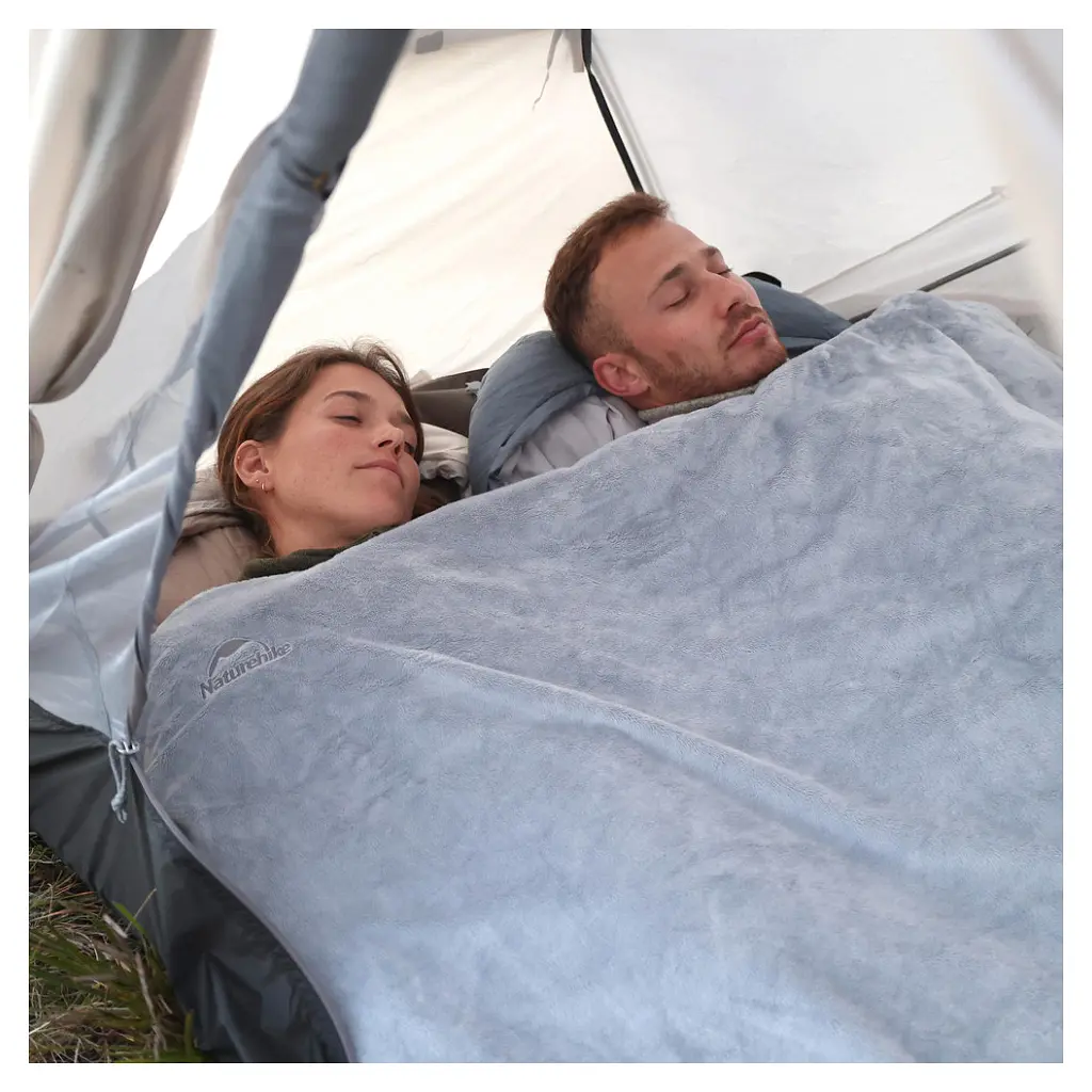 Спальний мішок Naturehike CNK2300SD022, світло-сірий (6976507667333) - фото 7
