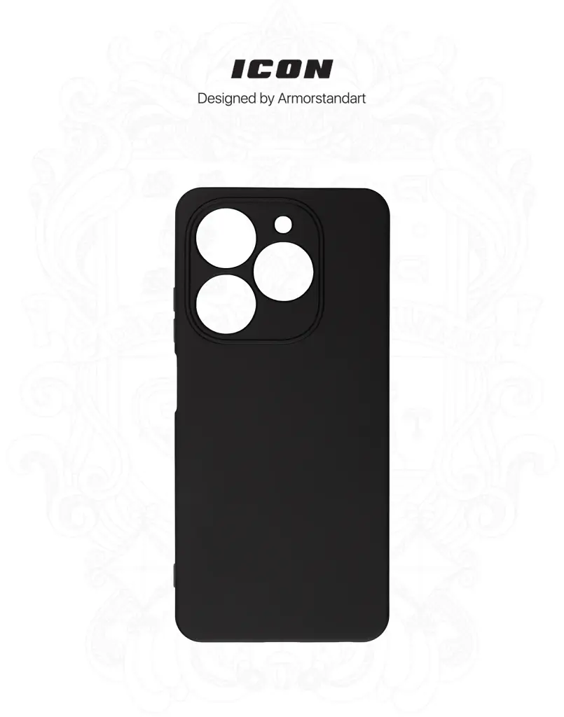 Чехол ArmorStandart ICON для Infinix Smart 8 Camera cover Black - фото 3