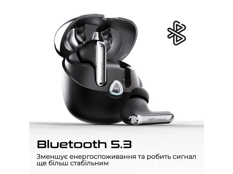 Навушники TWS HiFuture SonicAir Black (sonicair.black) - фото 2