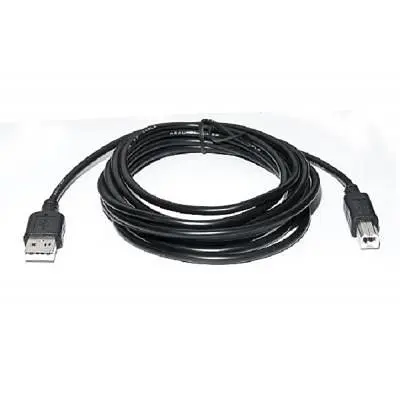 Кабель для принтера USB 2.0 AM/BM 2.0m Pro black REAL-EL (EL123500026) - фото 2