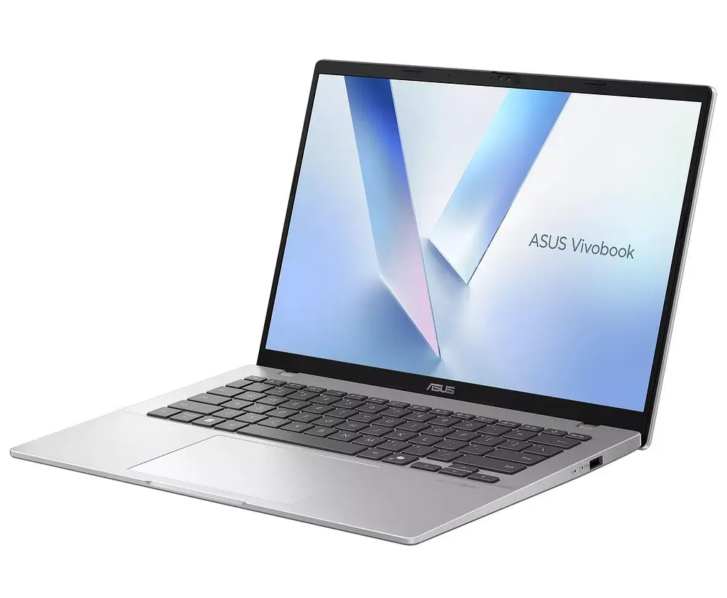Ноутбук ASUS Vivobook 14 M1407KA-LY143 (14 WUXGA IPS, Ryzen 5 AI 330, 16 GB, 512 SSD, UMA, DOS) Silver (90NB15H3-M006Y0) - фото 3