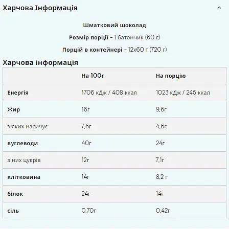 Протеїнові батончики Myprotein Double Dough Brownie Chocolate Chip 720 г (12 шт. x 60 г) - фото 3