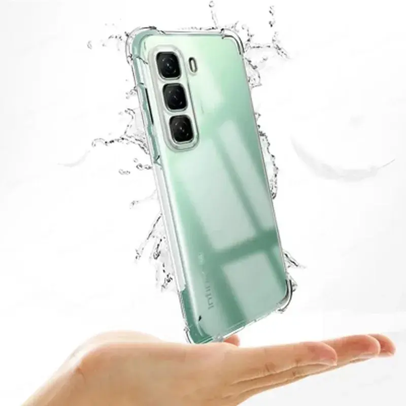 Чохол до мобільного телефона BeCover Anti-Shock Infinix Hot 50 Pro Plus 4G Clear (713498) - фото 4