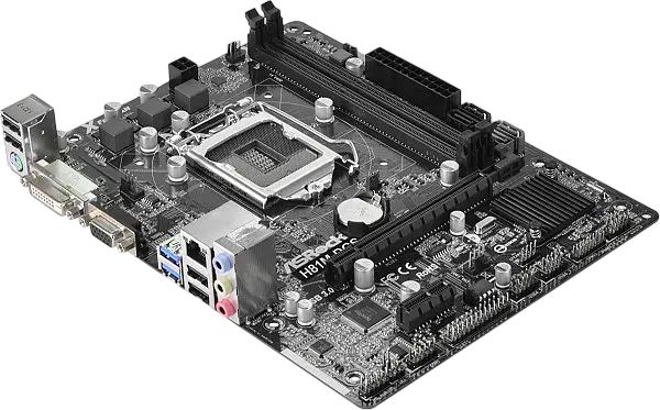 Материнська плата ASRock H81M-DGS LGA 1150 (H81M-DGS) Б/В - фото 3