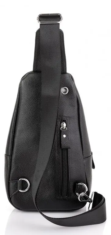 Чоловіча сумка-слінг Tiding Bag чорна (SA25F-5058A) - фото 2