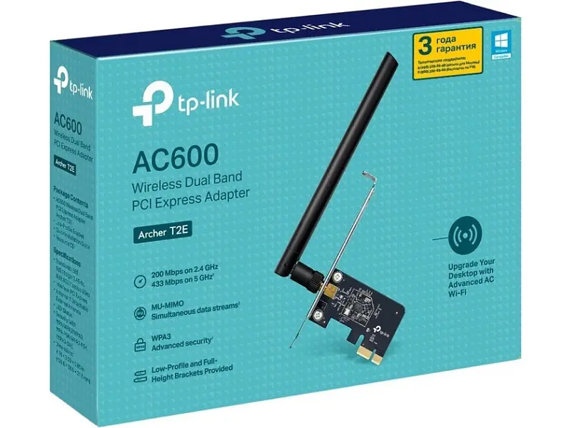 Wi-Fi адаптер TP-LINK Archer T2E - фото 4