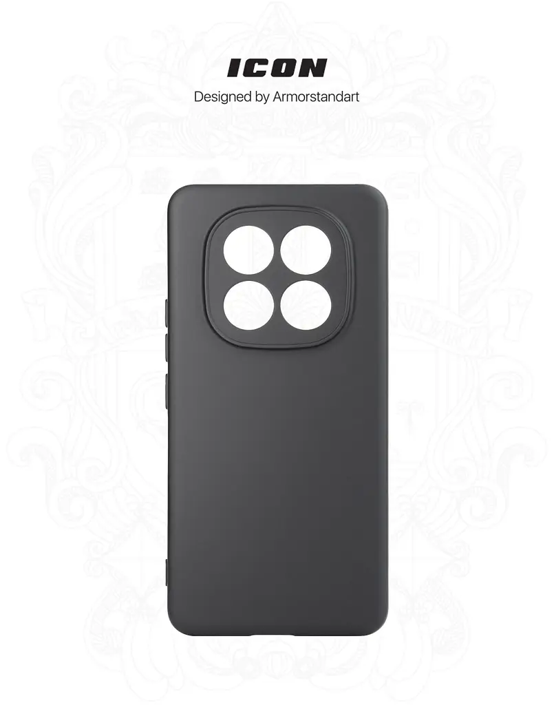 Чехол ArmorStandart ICON для Xiaomi Redmi Note 15 Pro 4G Camera cover Black (ARM89706) - фото 3