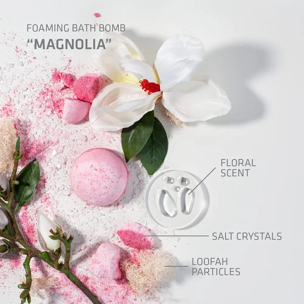 Бомбочка для ванної Stenders Магнолія 100 г - фото 5