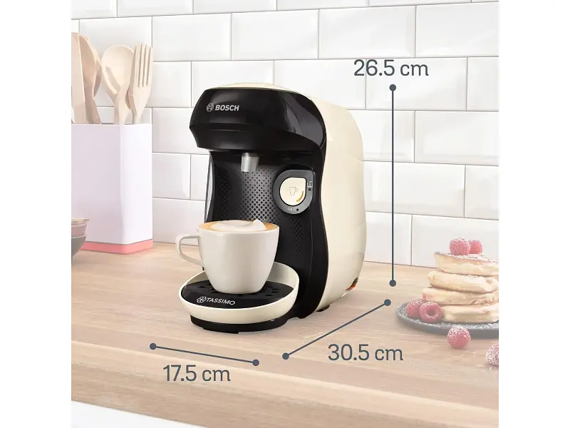Кавоварка Bosch Tassimo Happy friendly beige TAS107E - фото 7