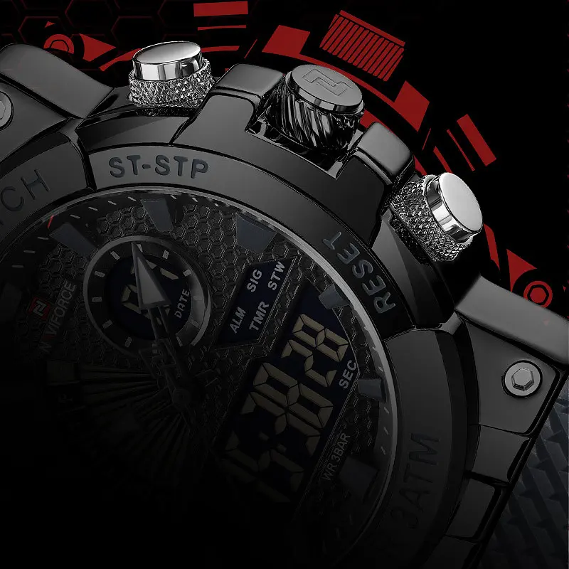 Годинник Naviforce Set Box подарочный набор, 2 ремешка - фото 12