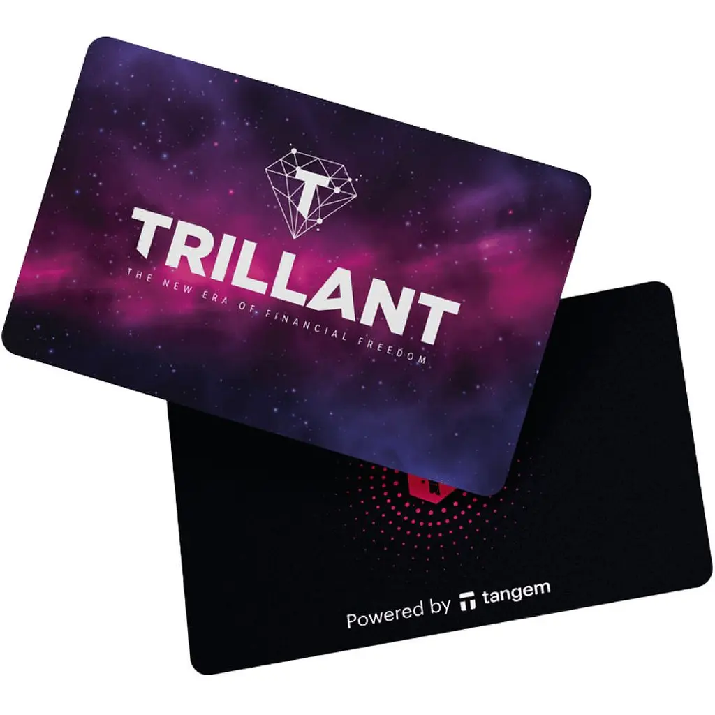 Криптогаманець Tangem 2.0 Trillant Wallet набір з 3 карт Violet/Фіолетовий (TG-TRILL) - фото 2