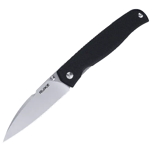 Ніж складаний кишеньковий Ruike P662-B, (7.4 см) 14C28N/G10 чорний - фото 2