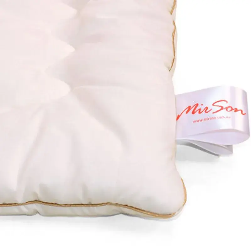 Ковдра MirSon вовняна Mikrosatin Gold Woolen Hand Made 168 демі 200x220 см (2200000460417) - фото 12