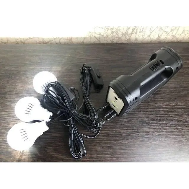 Фонарь с солнечной батареей и функцией power bank YJ-8018, 8017S - фото 4
