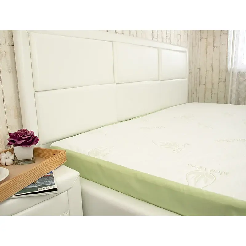 Наматрацник Руно водонепроникний жакардовий Aloe Vera 120х200х30 см білий - фото 6