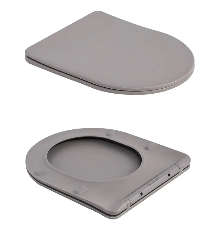 Унітаз підвісний Qtap Robin Ultra Quiet, з сидінням Slim Duroplast/ Soft-close/ Quick relase QT13332381АSSG - фото 7