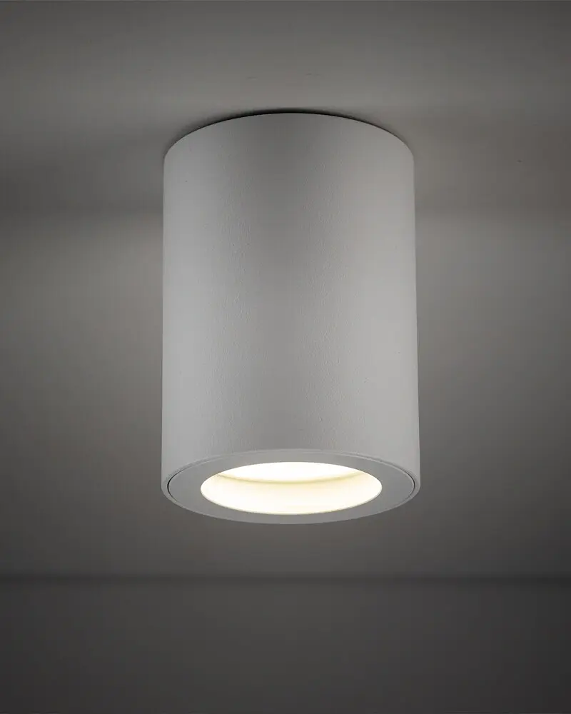 Точечный светильник TK Lighting 10932 Ligno GU10 1x10W IP44 белый - фото 2