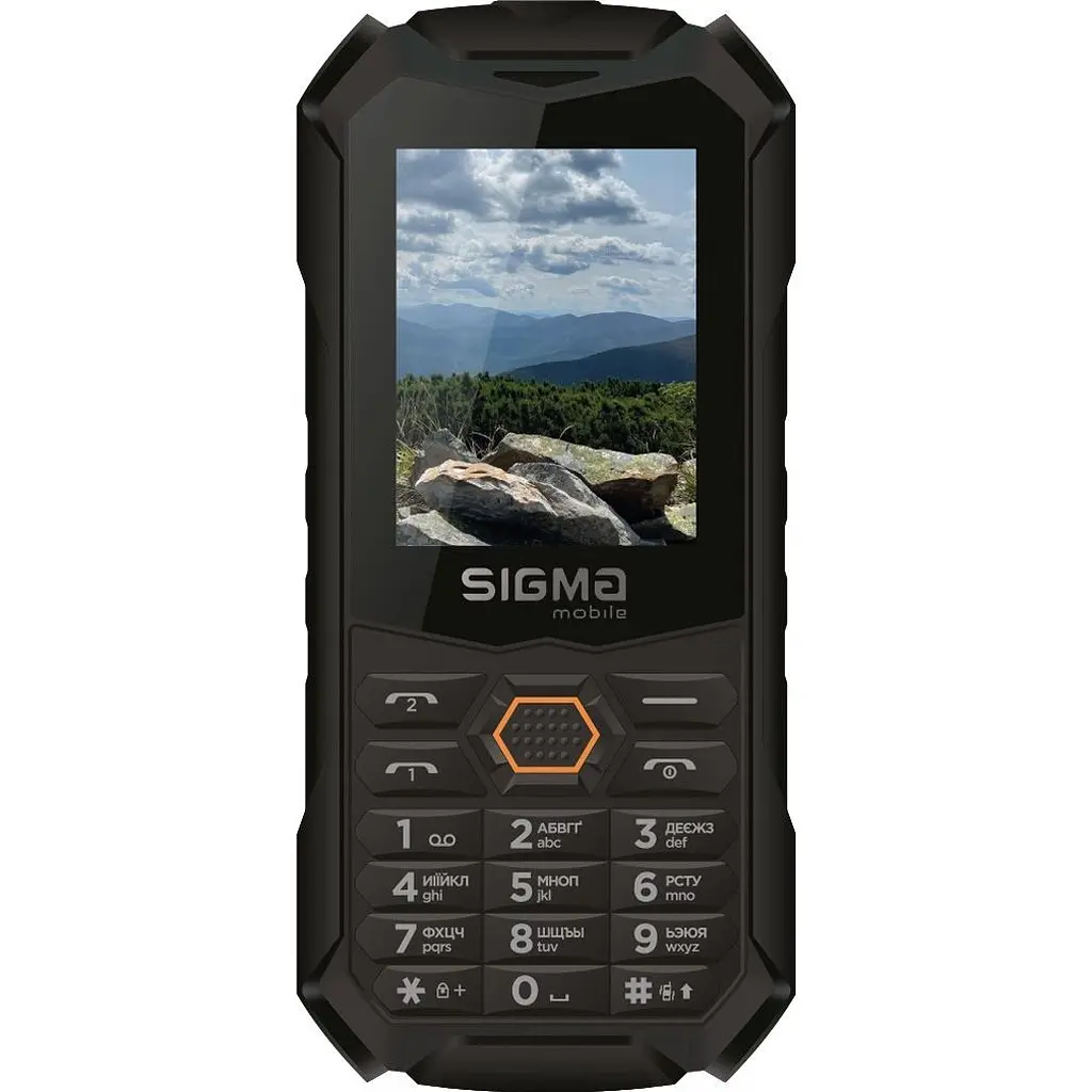 Мобільний телефон Sigma mobile X-treme PV68 Black Orange UA-UCRF [154205] - фото 1