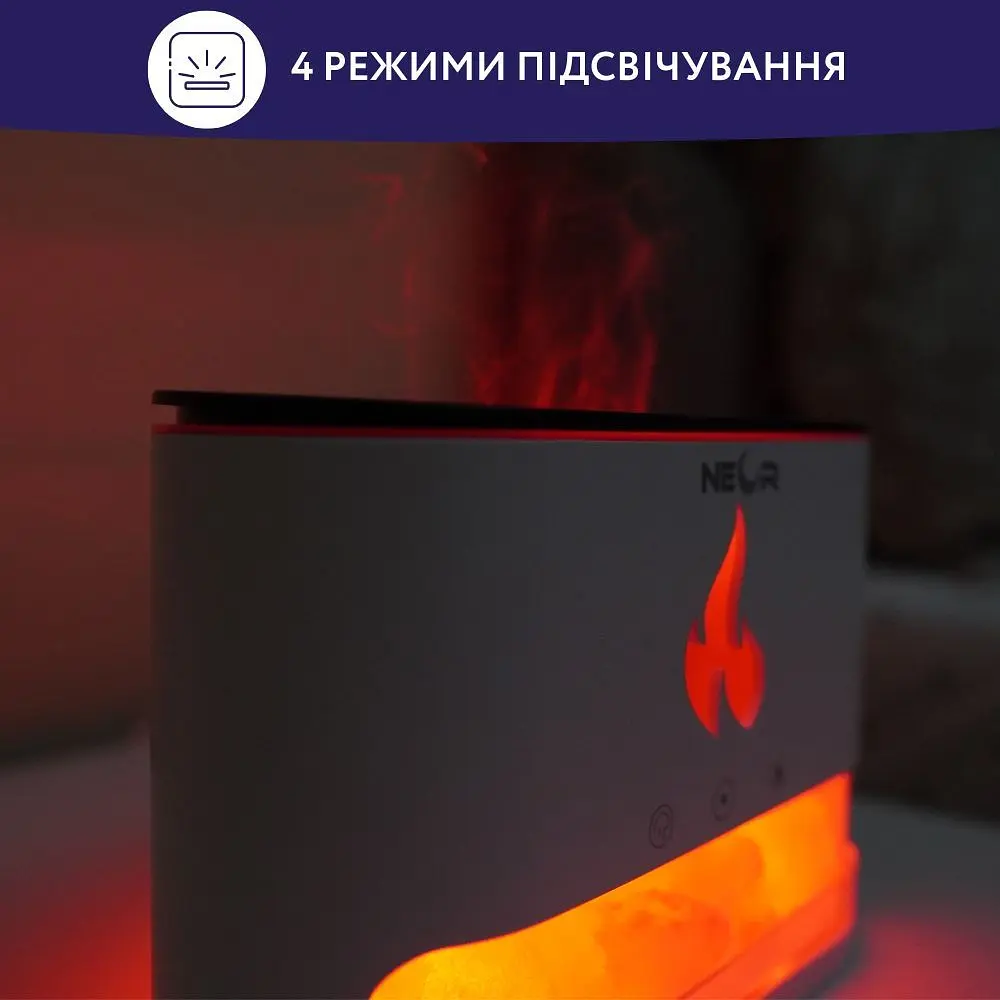 Увлажнитель воздуха Neor Flame Aroma 25ML10 WT (22306012) - фото 10