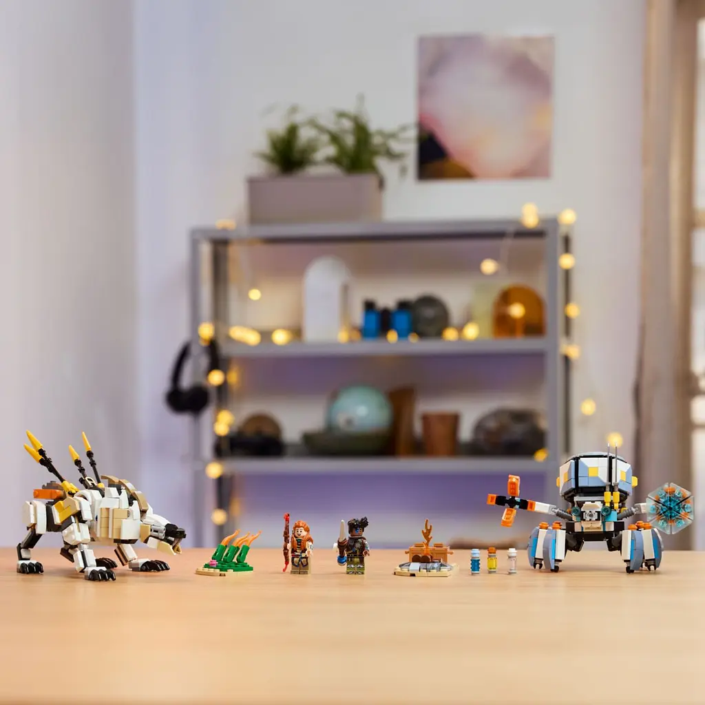 Конструктор LEGO Horizon Adventures Aloy і Varl проти Shell-Walker і Sawtooth 768 деталей (77037) - фото 4