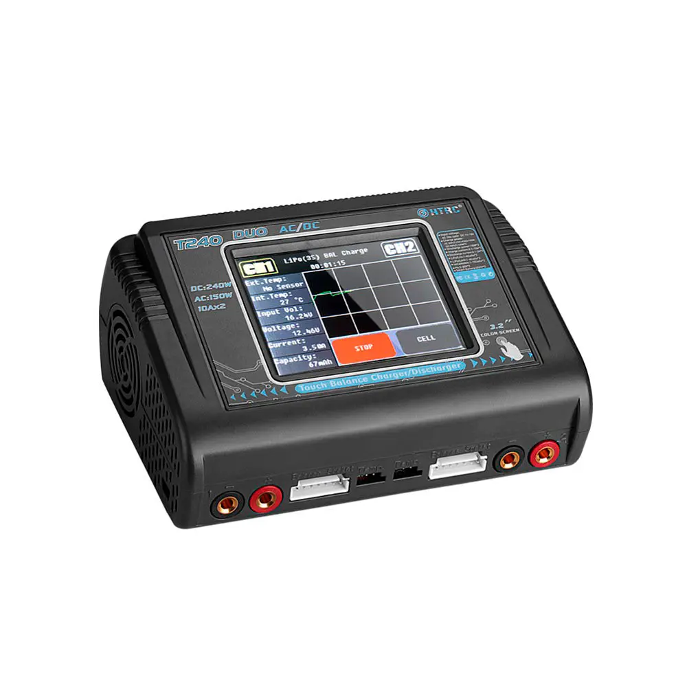 Зарядний пристрій Voltronic HTRC T240 Duo AC150/DC240Вт
