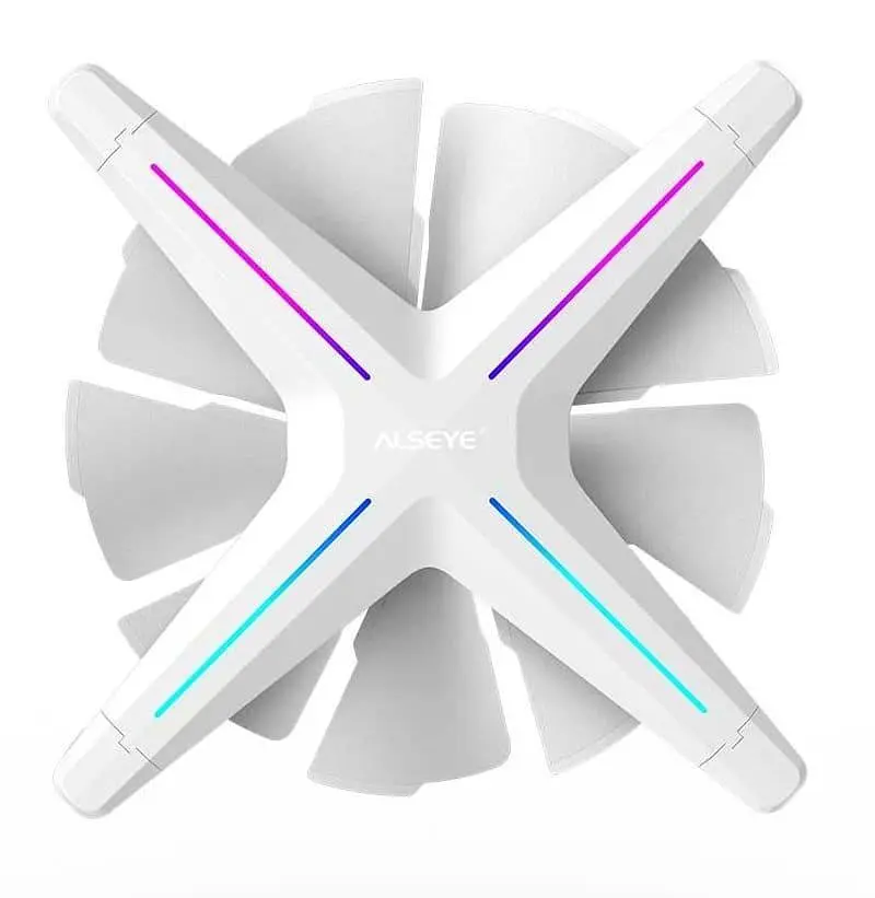 Вентилятор Alseye X12 White Push (AS.04.03.0026) - фото 6