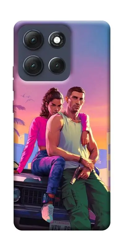 TPU чохол Demsky GTA VI Heroes для Motorola Moto G86 Power