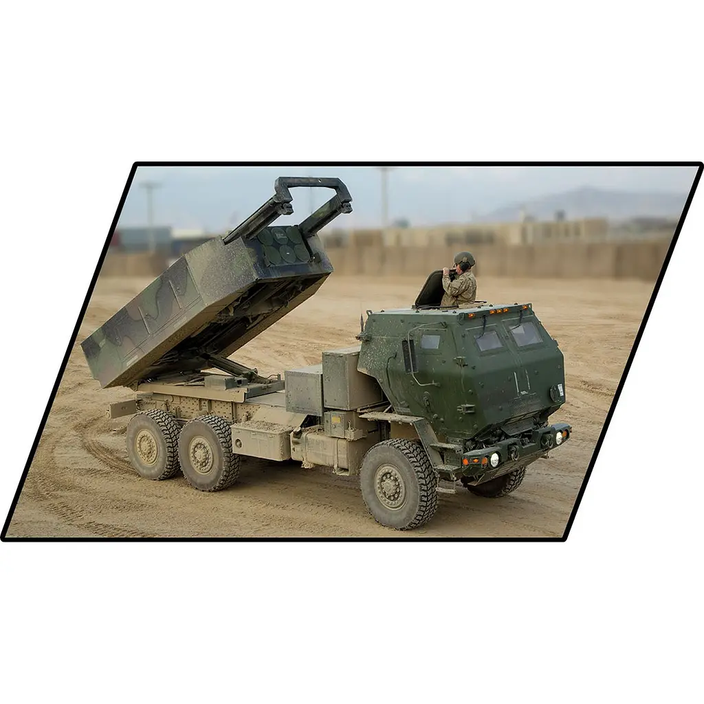Конструктор Cobi РСЗО Himars M142 UA/PL/US 604 детали (COBI-2626) - фото 9