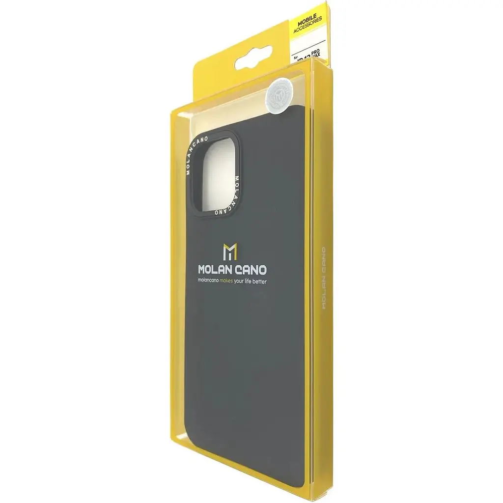 Чохол-накладка Molan Cano Silicone SF Jelly Mixxi для Apple iPhone 12 Pro Max (black) - фото 5