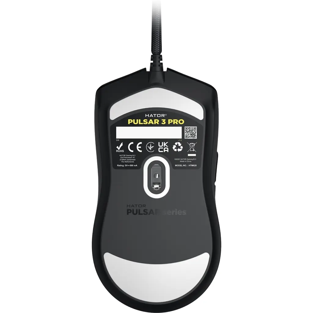 Мишка Hator Pulsar 3 Pro USB Black (HTM620) - фото 6