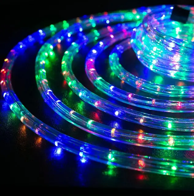 Светодиодная лента LED 100м 220V Дюралайт Цветная - фото 10