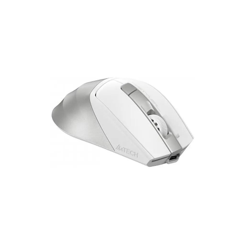 Мишка A4Tech FB45CS Air2 Bluetooth/Wireless Silver/White (4711421999373) - фото 3
