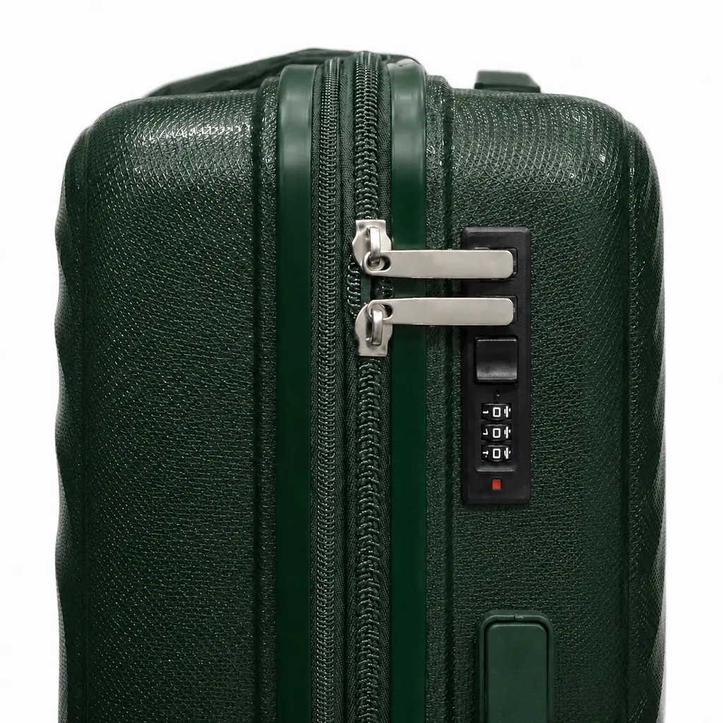 Валіза з розширенням Madisson 42203 середня 68л зелена (42203-M-Dark-green) - фото 5