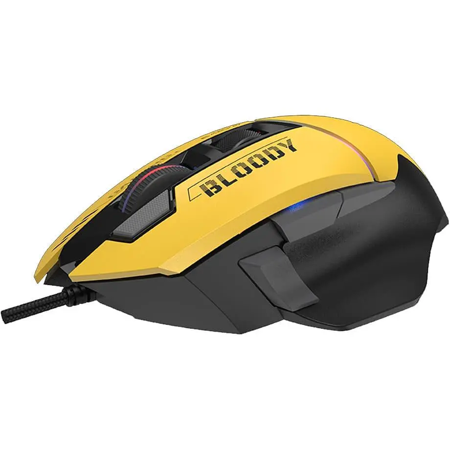 Мышь Bloody W95 Ultra Yellow Black (W95 Ultra (Sports Lime)) - фото 3