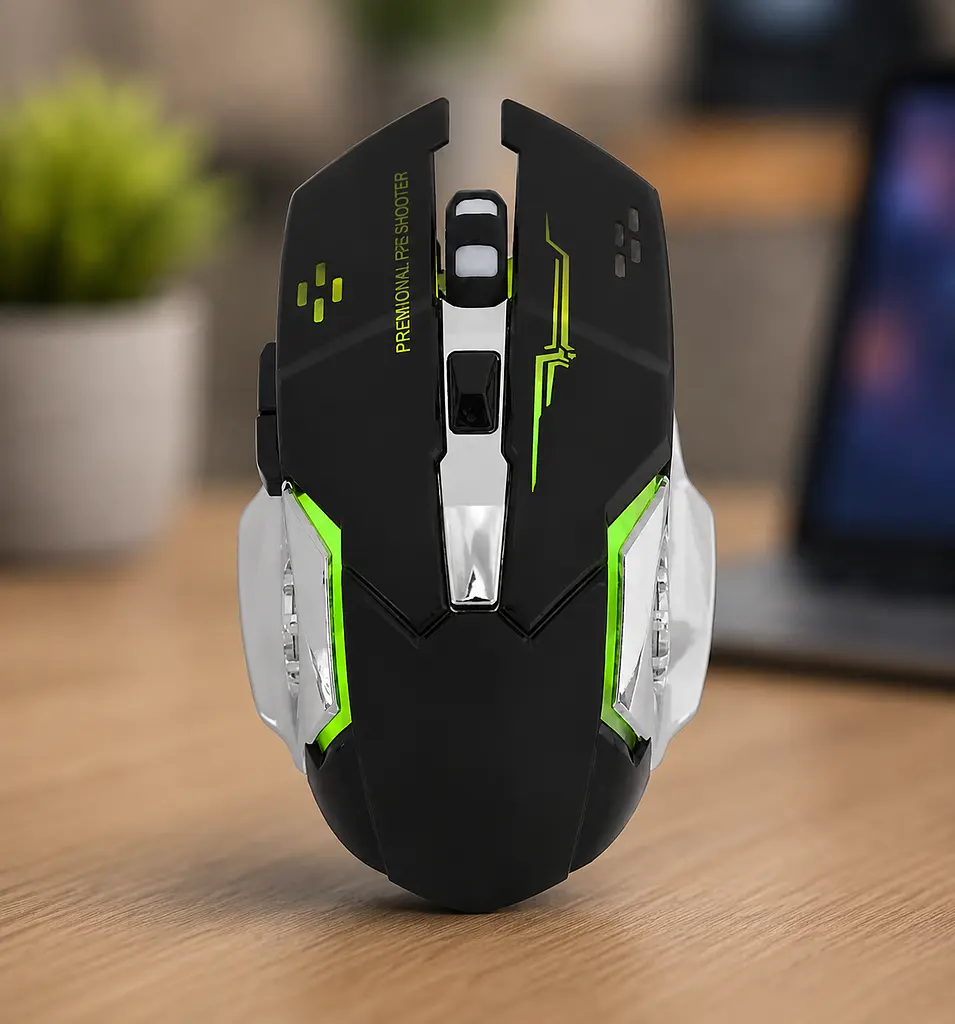 Мишка GAMING T2 wireless / Бездротова ігрова миша RGB Bluetooth / Мишка з безшумними кнопками - фото 4