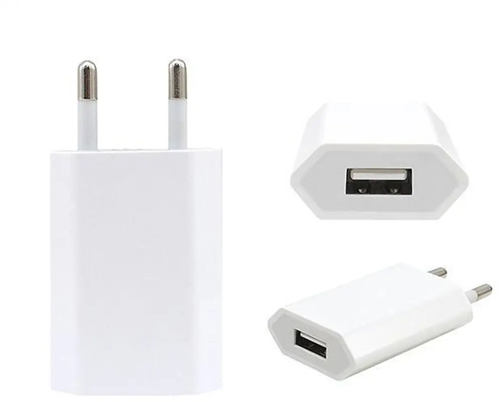 Сетевое зарядное устройство Apple USB Power Adapter 1A White - фото 2