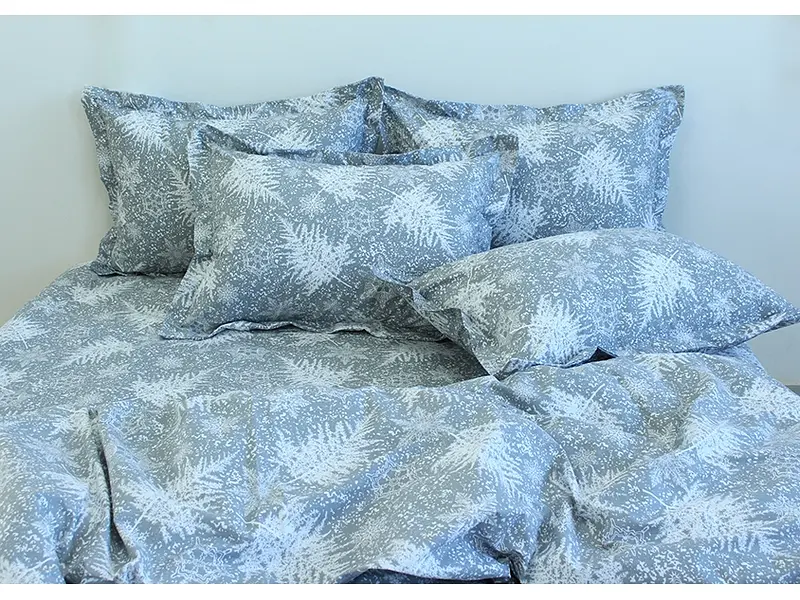 Комплект постільної білизни (R-T9133) Євро TAG tekstil pbe0036876 - фото 3