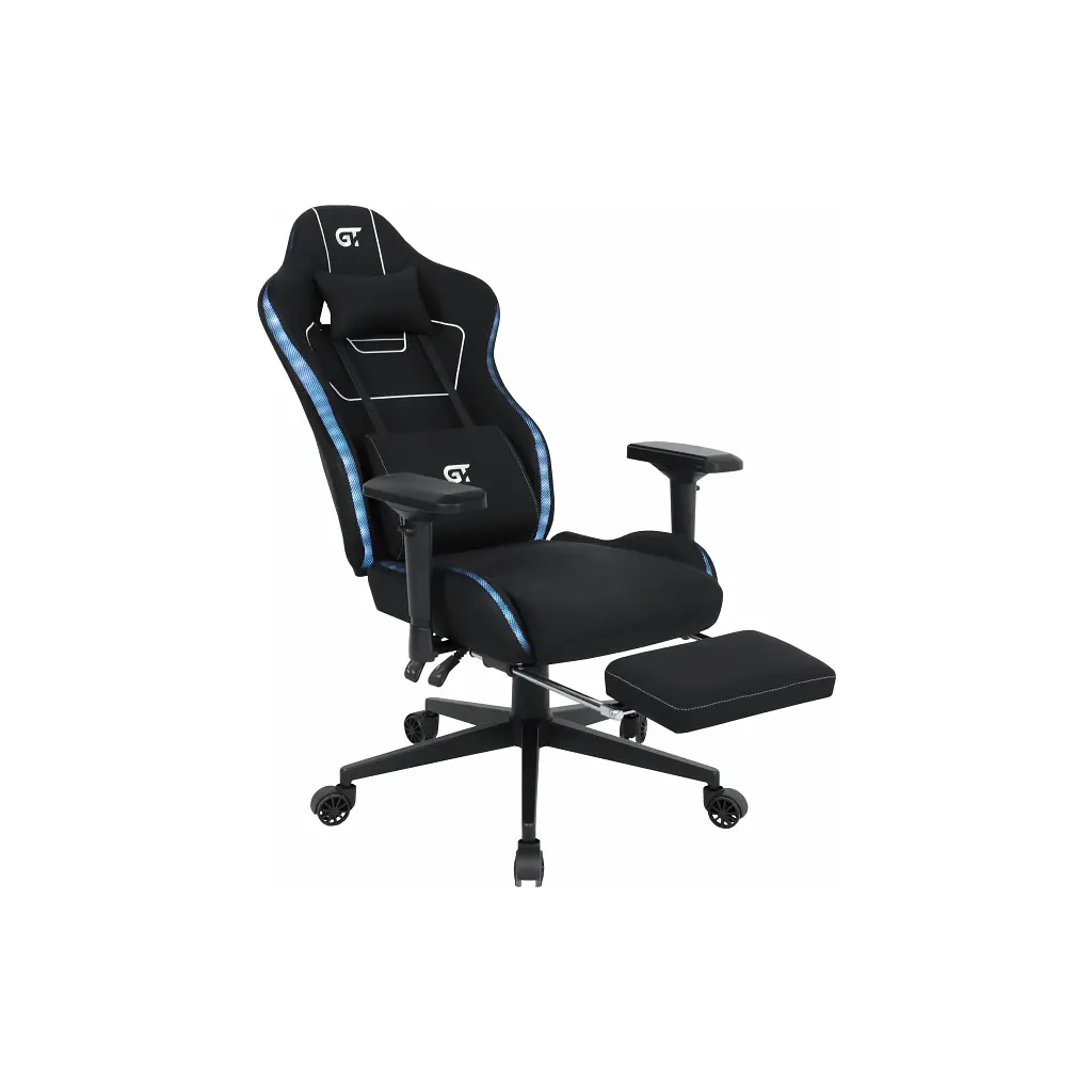 Крісло ігрове GT Racer X-2306 Black (X-2306 Fabric Black L) - фото 2