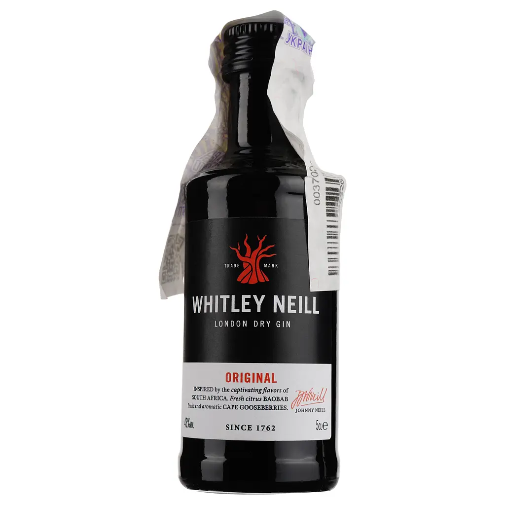 Джин Whitley Neill Original, 43%, 0,05 л - фото 2