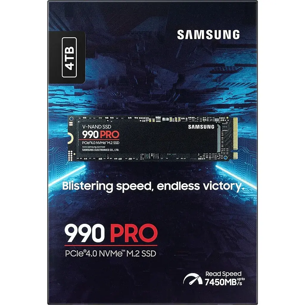 Накопичувач SSD M.2 2280 4TB 990 PRO Samsung (MZ-V9P4T0BW) - фото 5