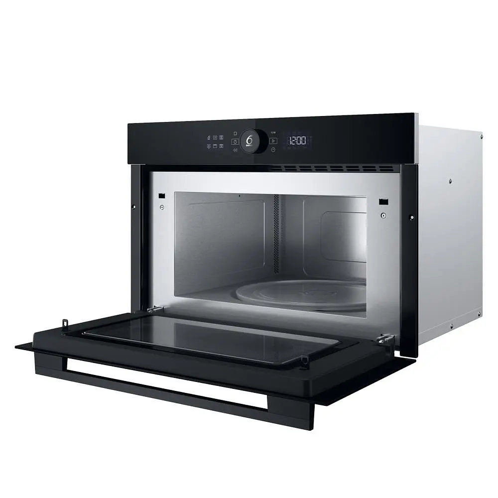 Whirlpool Мікрохвильова піч вбудована, 31л, електронне упр., 1000Вт, гриль, дисплей, чорний - фото 6