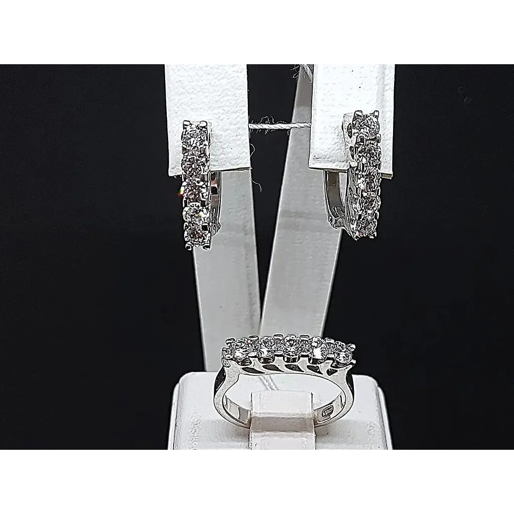 Серебряное кольцо Золотой квартал с фианитами. Артикул 309431 16,5 - фото 5