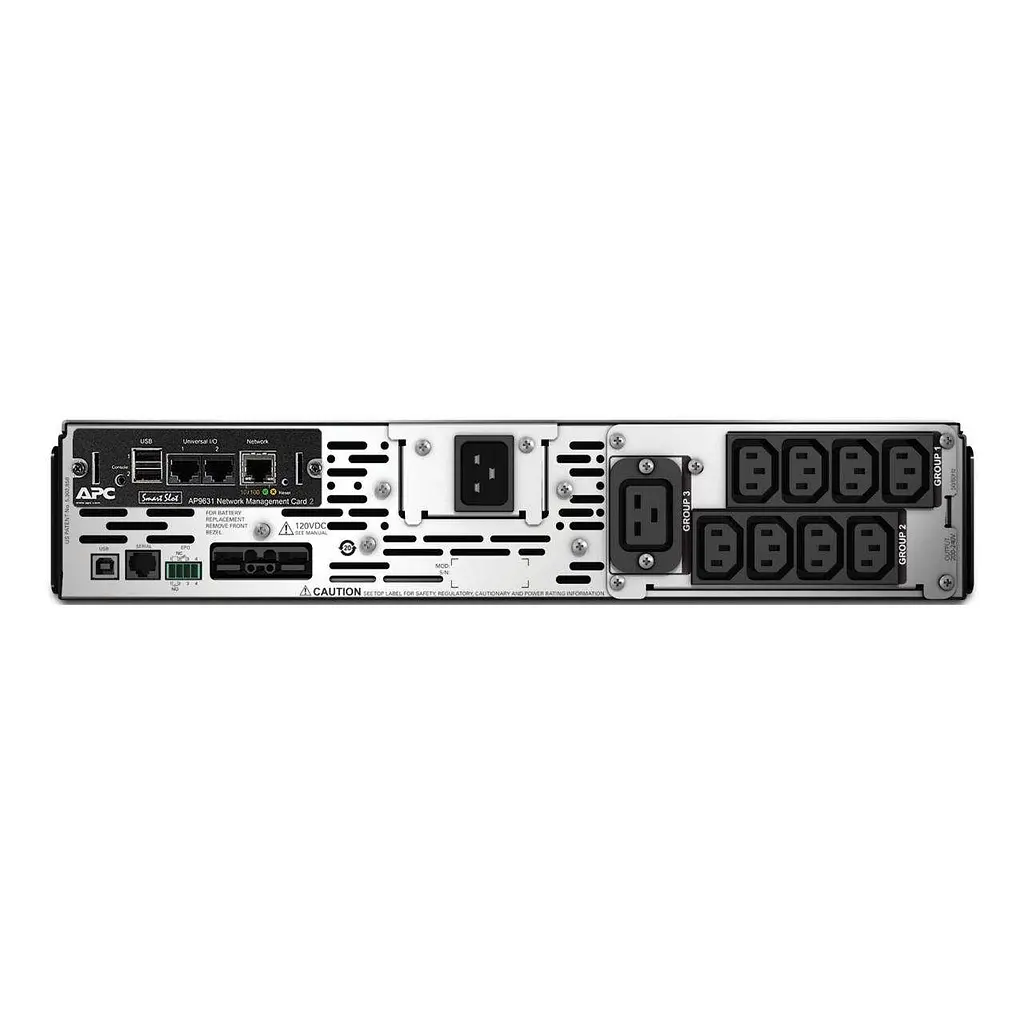 ИБП APC Smart-UPS X 2200VA Rack 2U Tower LCD 200-240V (SMX2200R2HVNC) - фото 4