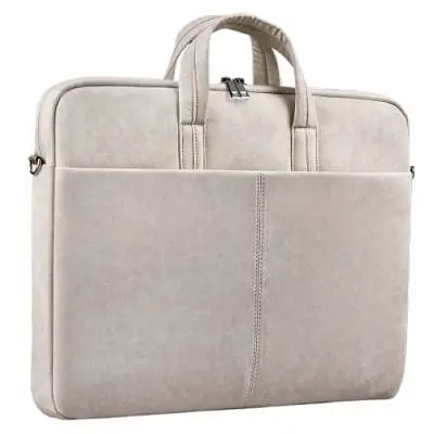 Сумка для ноутбука Defender 15.6" Solid PU beige (26126) - фото 2